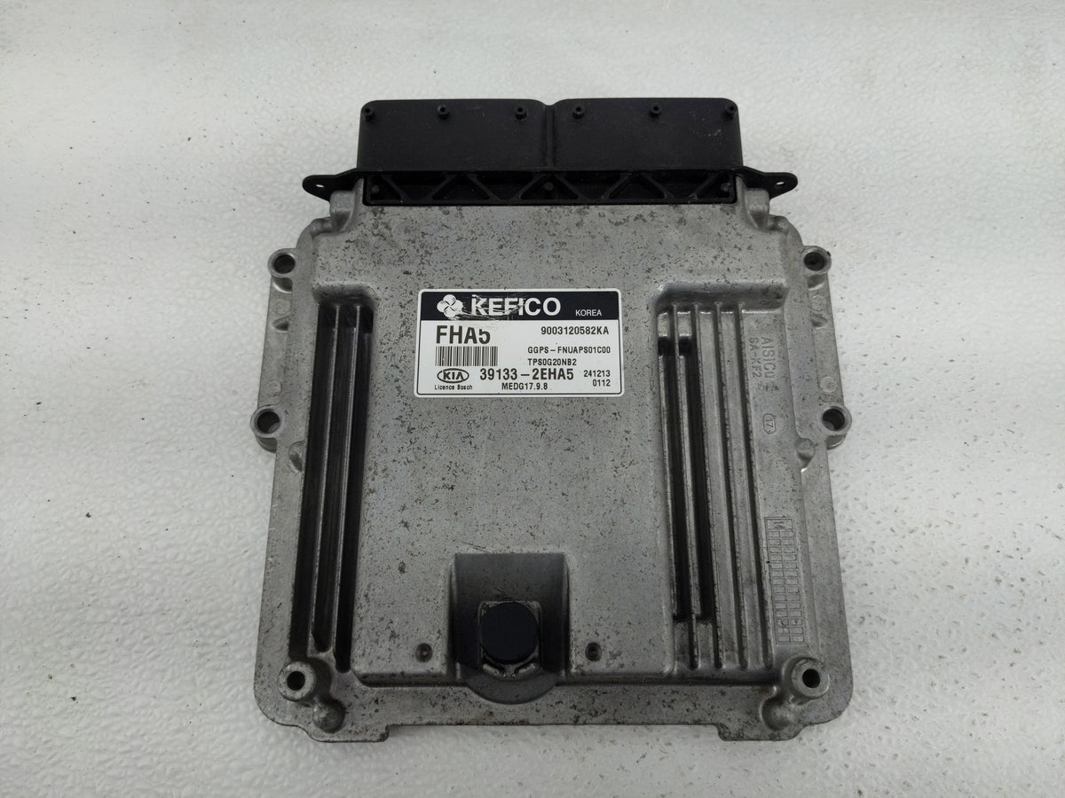 2015 Kia Soul PCM Engine Control Computer ECU ECM PCU OEM P/N:39133-2EHA5 OEM Used Auto Parts - Oemusedautoparts1.com