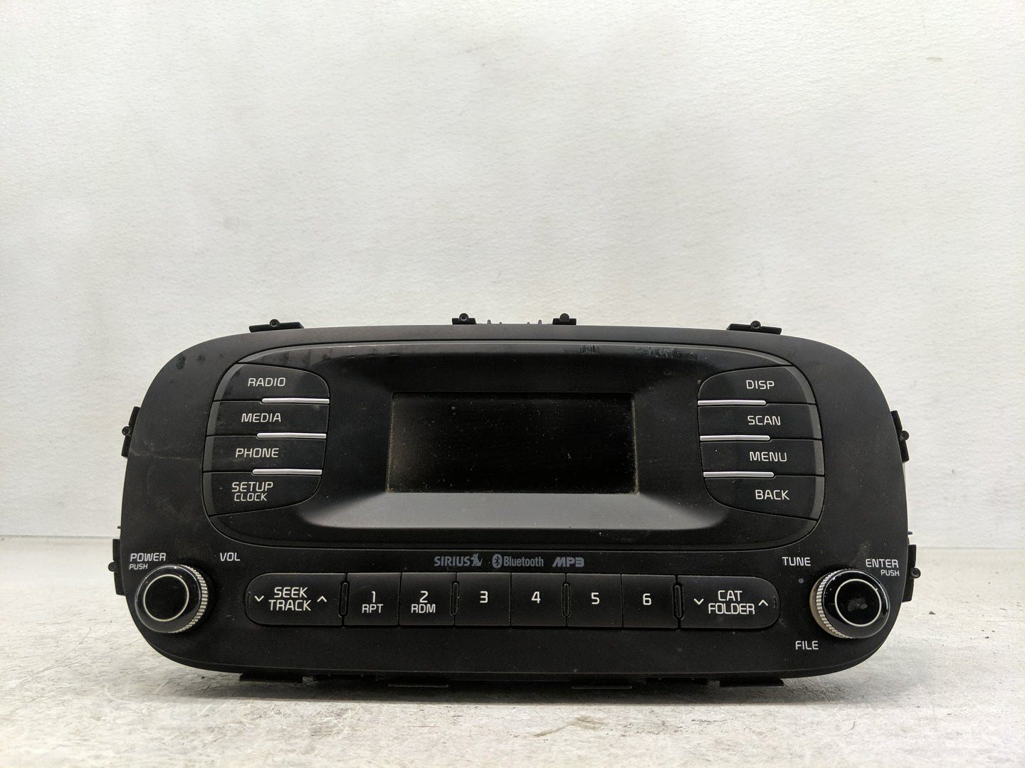 2014-2016 Kia Soul Radio AM FM Cd Player Receiver Replacement P/N:96170-B2090CA Fits Fits 2014 2015 2016 OEM Used Auto Parts