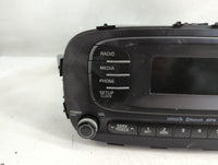 2014-2016 Kia Soul Radio AM FM Cd Player Receiver Replacement P/N:96170-B2090CA Fits Fits 2014 2015 2016 OEM Used Auto Parts