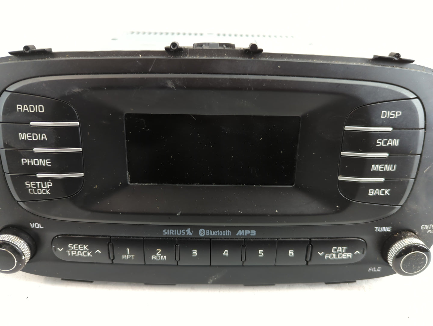 2014-2016 Kia Soul Radio AM FM Cd Player Receiver Replacement P/N:96170-B2090CA Fits Fits 2014 2015 2016 OEM Used Auto Parts