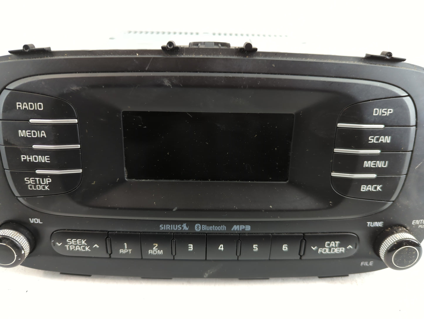 2014-2016 Kia Soul Radio AM FM Cd Player Receiver Replacement P/N:96170-B2090CA Fits Fits 2014 2015 2016 OEM Used Auto Parts