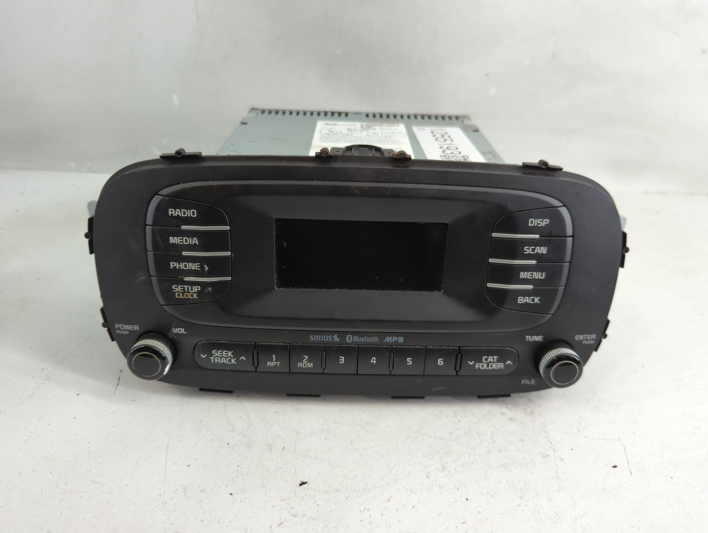 2014-2016 Kia Soul Radio AM FM Cd Player Receiver Replacement P/N:96170-B2090CA Fits Fits 2014 2015 2016 OEM Used Auto Parts