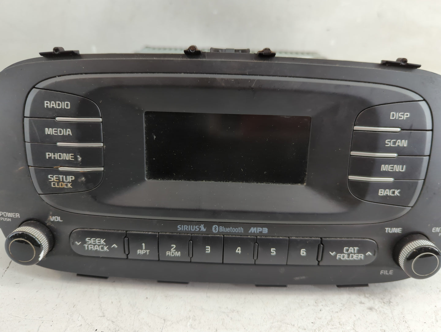 2014-2016 Kia Soul Radio AM FM Cd Player Receiver Replacement P/N:96170-B2090CA Fits Fits 2014 2015 2016 OEM Used Auto Parts