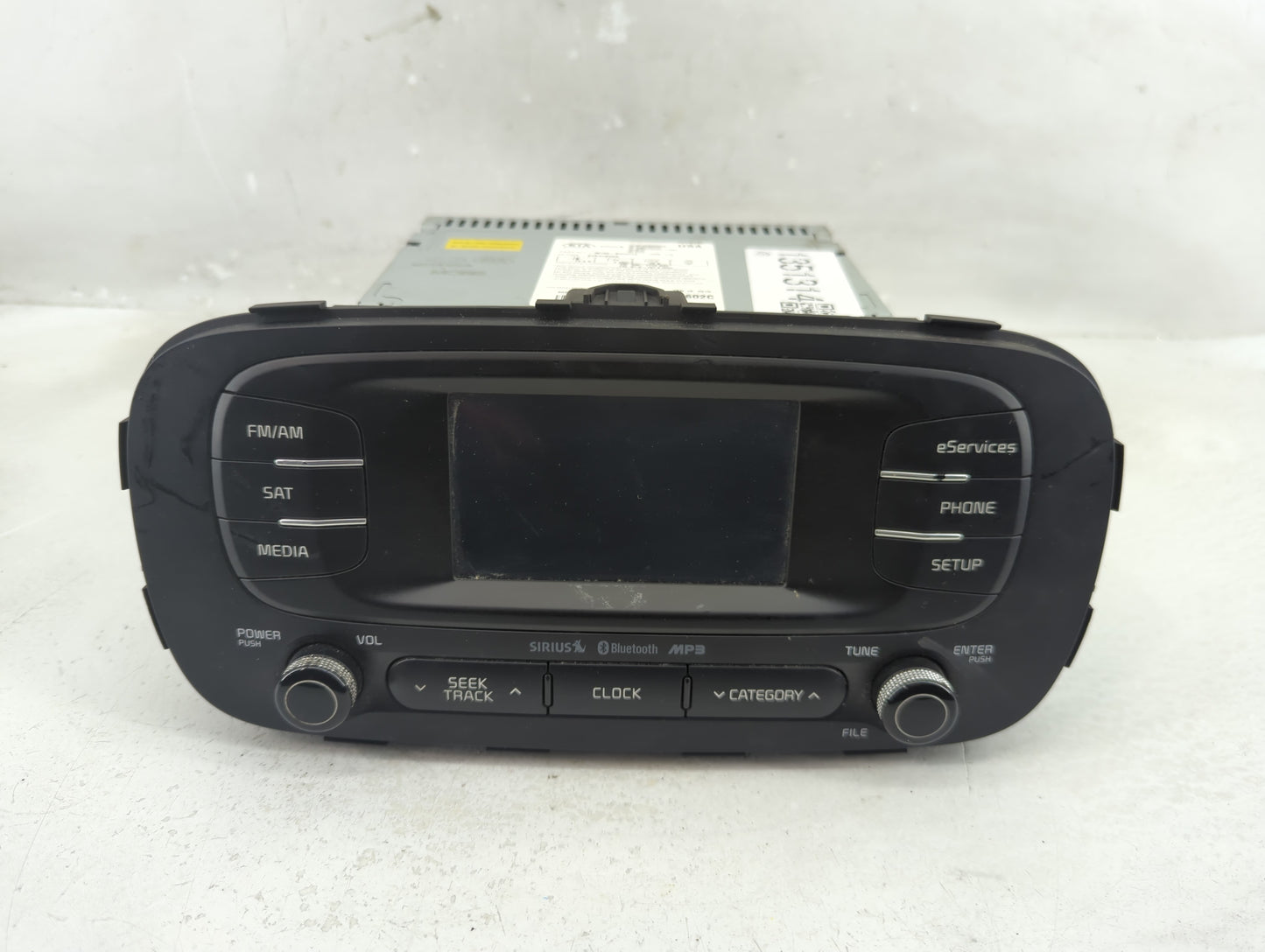 2014-2016 Kia Soul Radio AM FM Cd Player Receiver Replacement P/N:96160-B2020CA Fits Fits 2014 2015 2016 OEM Used Auto Parts