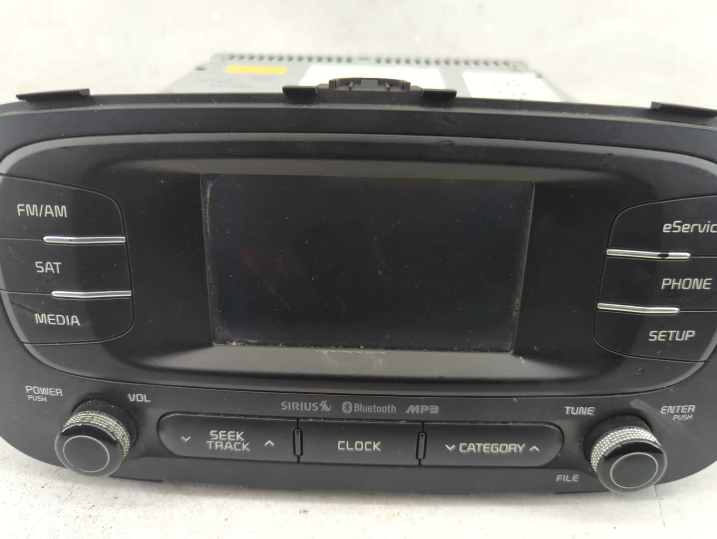 2014-2016 Kia Soul Radio AM FM Cd Player Receiver Replacement P/N:96160-B2020CA Fits Fits 2014 2015 2016 OEM Used Auto Parts