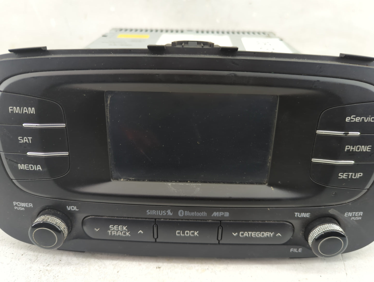 2014-2016 Kia Soul Radio AM FM Cd Player Receiver Replacement P/N:96160-B2020CA Fits Fits 2014 2015 2016 OEM Used Auto Parts
