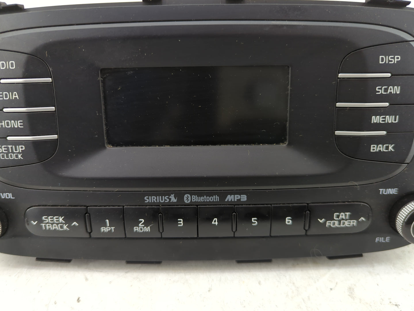 2014-2016 Kia Soul Radio AM FM Cd Player Receiver Replacement P/N:96170-B2090CA Fits Fits 2014 2015 2016 OEM Used Auto Parts