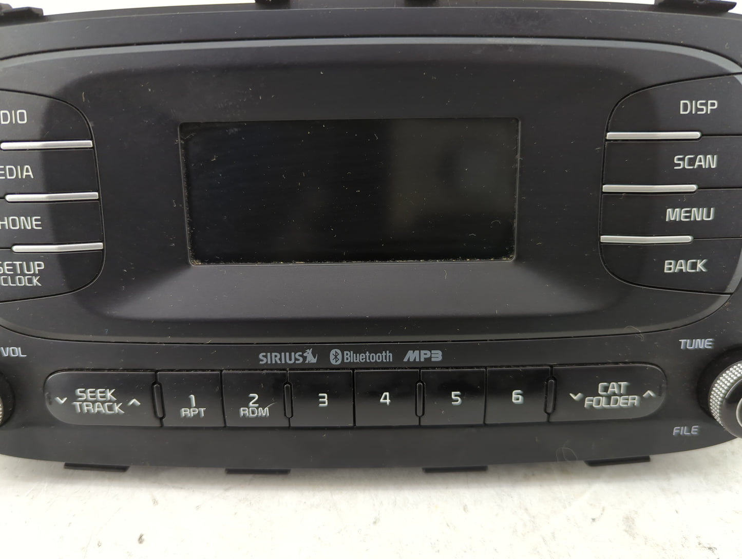 2014-2016 Kia Soul Radio AM FM Cd Player Receiver Replacement P/N:96170-B2090CA Fits Fits 2014 2015 2016 OEM Used Auto Parts