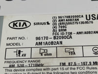 2014-2016 Kia Soul Radio AM FM Cd Player Receiver Replacement P/N:96170-B2090CA Fits Fits 2014 2015 2016 OEM Used Auto Parts