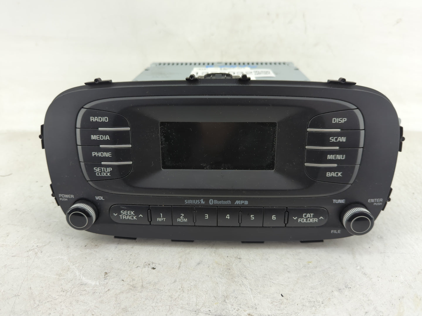 2014-2016 Kia Soul Radio AM FM Cd Player Receiver Replacement P/N:96170-B2090CA Fits Fits 2014 2015 2016 OEM Used Auto Parts