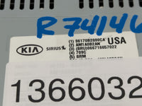2014-2016 Kia Soul Radio AM FM Cd Player Receiver Replacement P/N:96170-B2090CA Fits Fits 2014 2015 2016 OEM Used Auto Parts