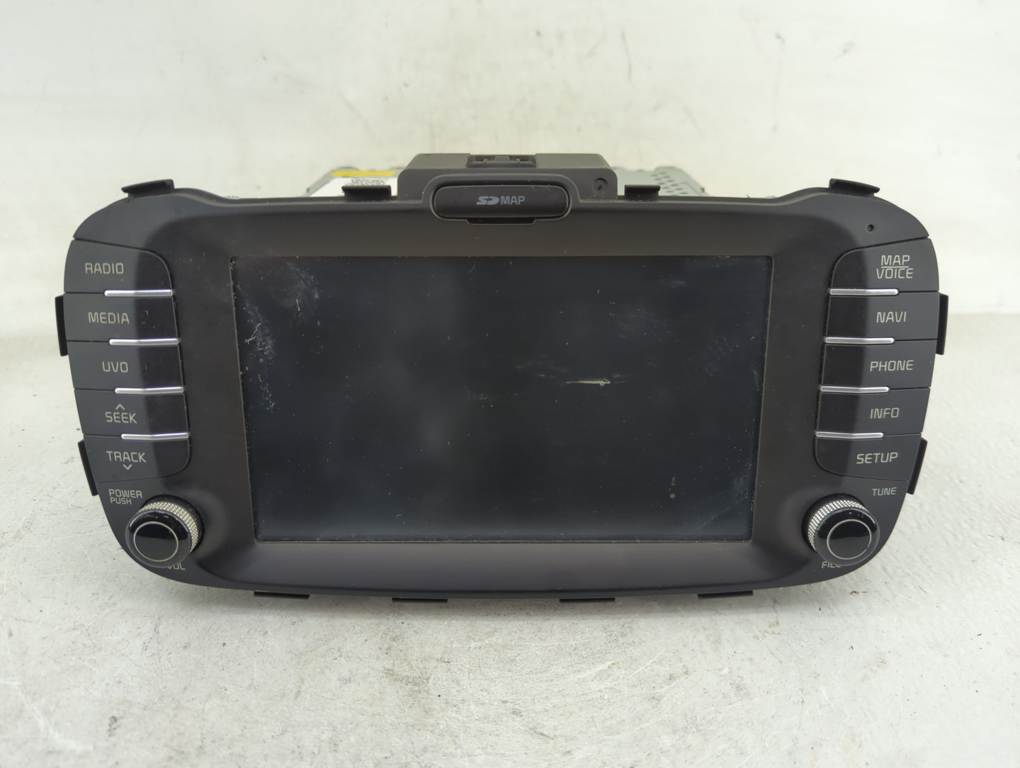 2014-2016 Kia Soul Radio AM FM Cd Player Receiver Replacement P/N:96560-B2211CA Fits Fits 2014 2015 2016 OEM Used Auto Parts