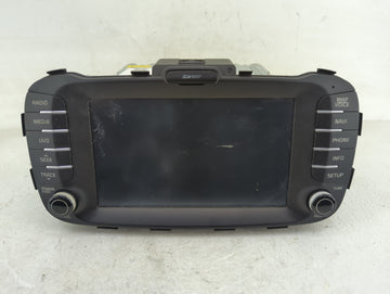 2014-2016 Kia Soul Radio AM FM Cd Player Receiver Replacement P/N:96560-B2211CA Fits Fits 2014 2015 2016 OEM Used Auto Parts