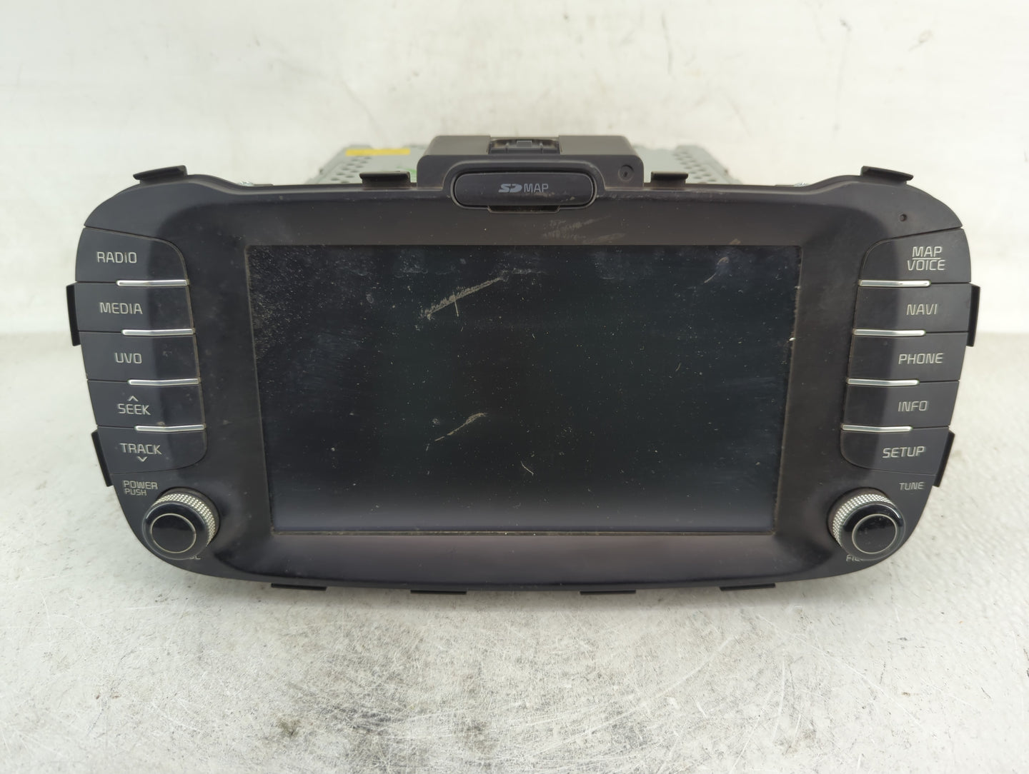 2015 Kia Soul Radio AM FM Cd Player Receiver Replacement P/N:96560-B2210CA Fits OEM Used Auto Parts - Oemusedautoparts1.com