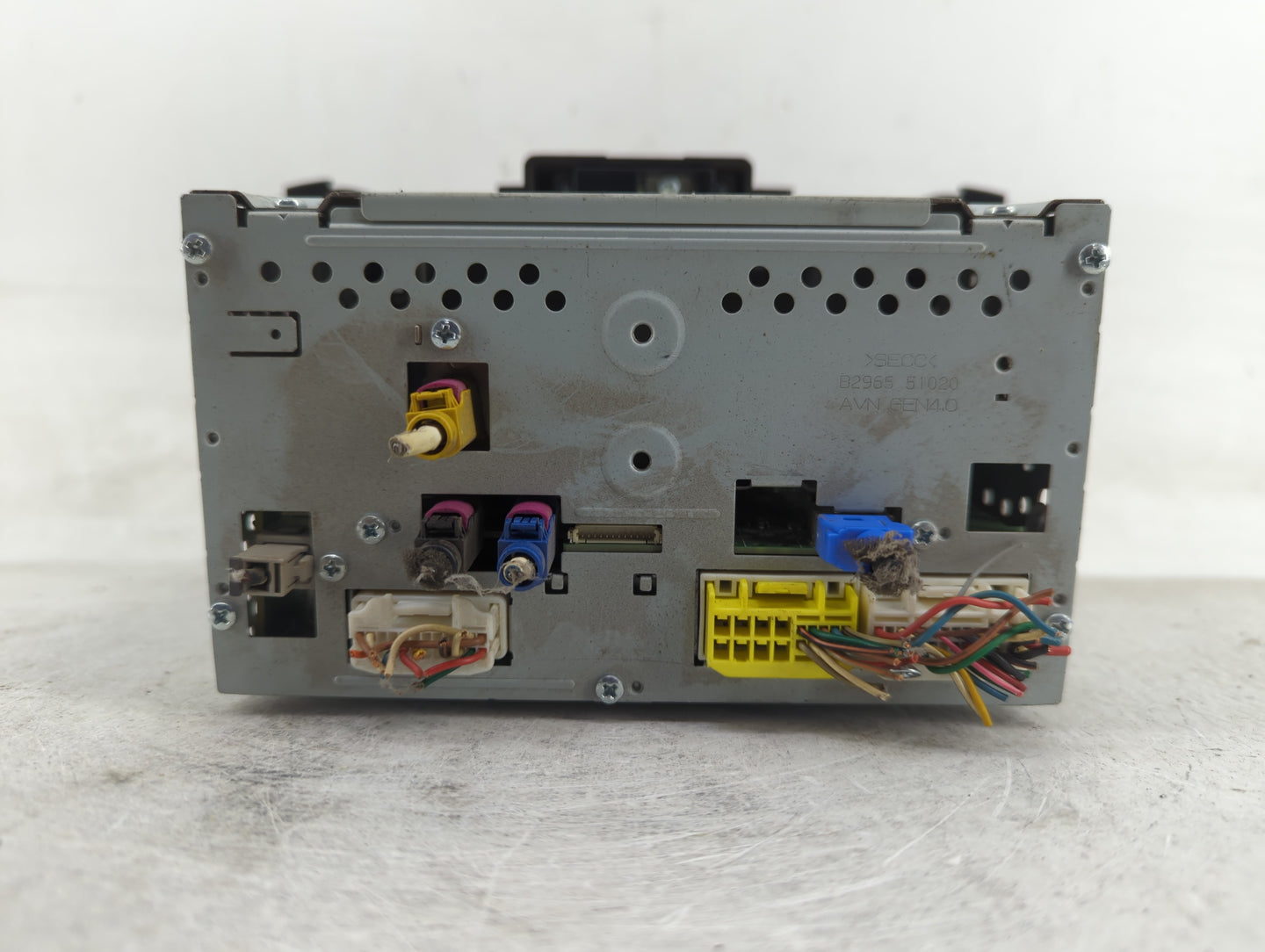 2015 Kia Soul Radio AM FM Cd Player Receiver Replacement P/N:96560-B2210CA Fits OEM Used Auto Parts - Oemusedautoparts1.com