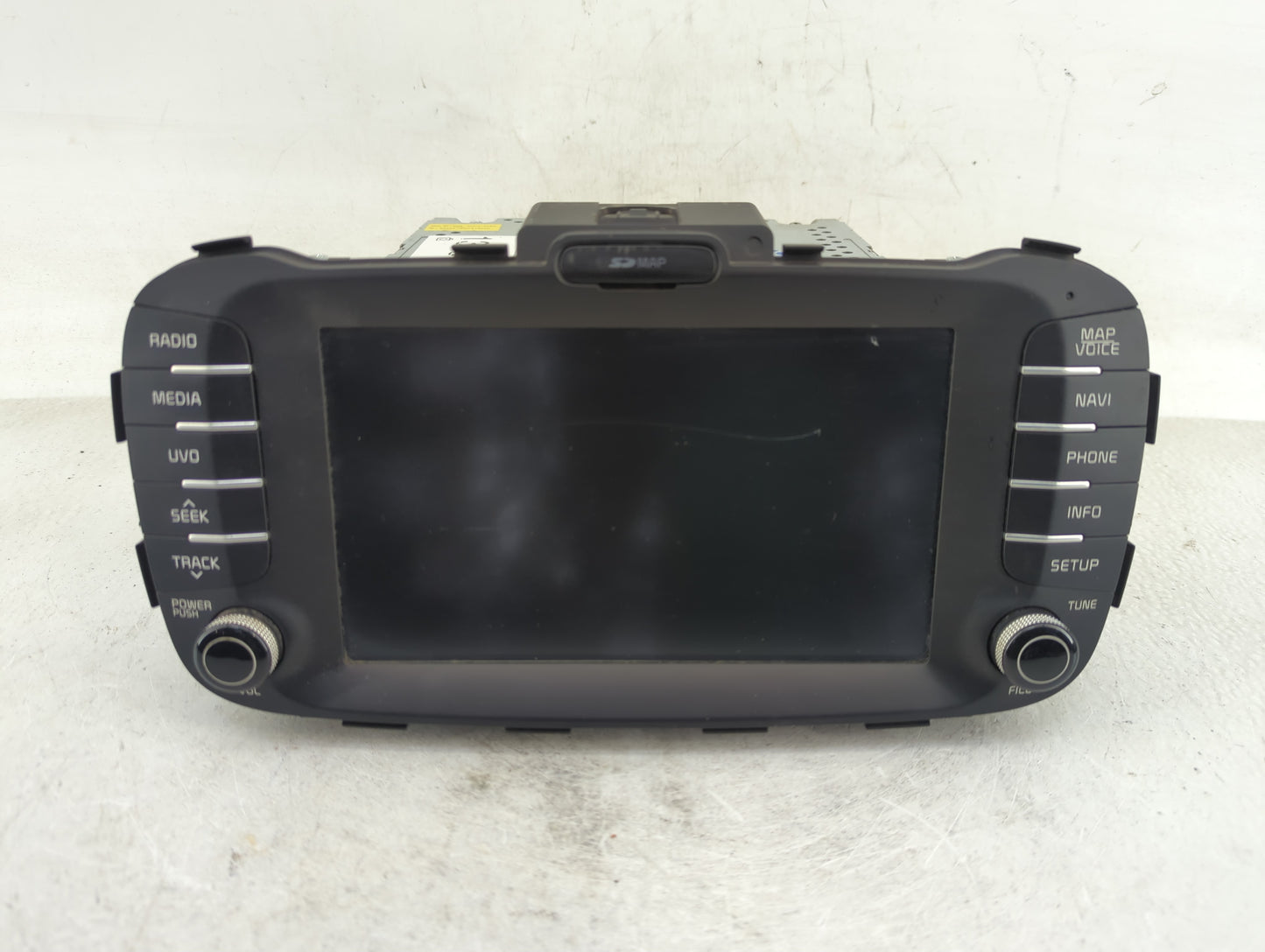 2014-2016 Kia Soul Radio AM FM Cd Player Receiver Replacement P/N:96560-B2211CA Fits Fits 2014 2015 2016 OEM Used Auto Parts