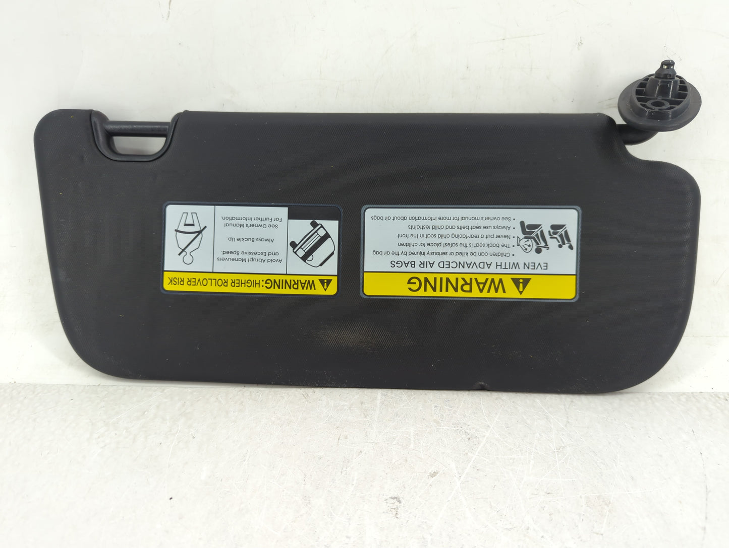 2014-2019 Kia Soul Sun Visor Shade Replacement Driver Left Mirror Fits Fits 2014 2015 2016 2017 2018 2019 OEM Used Auto Part