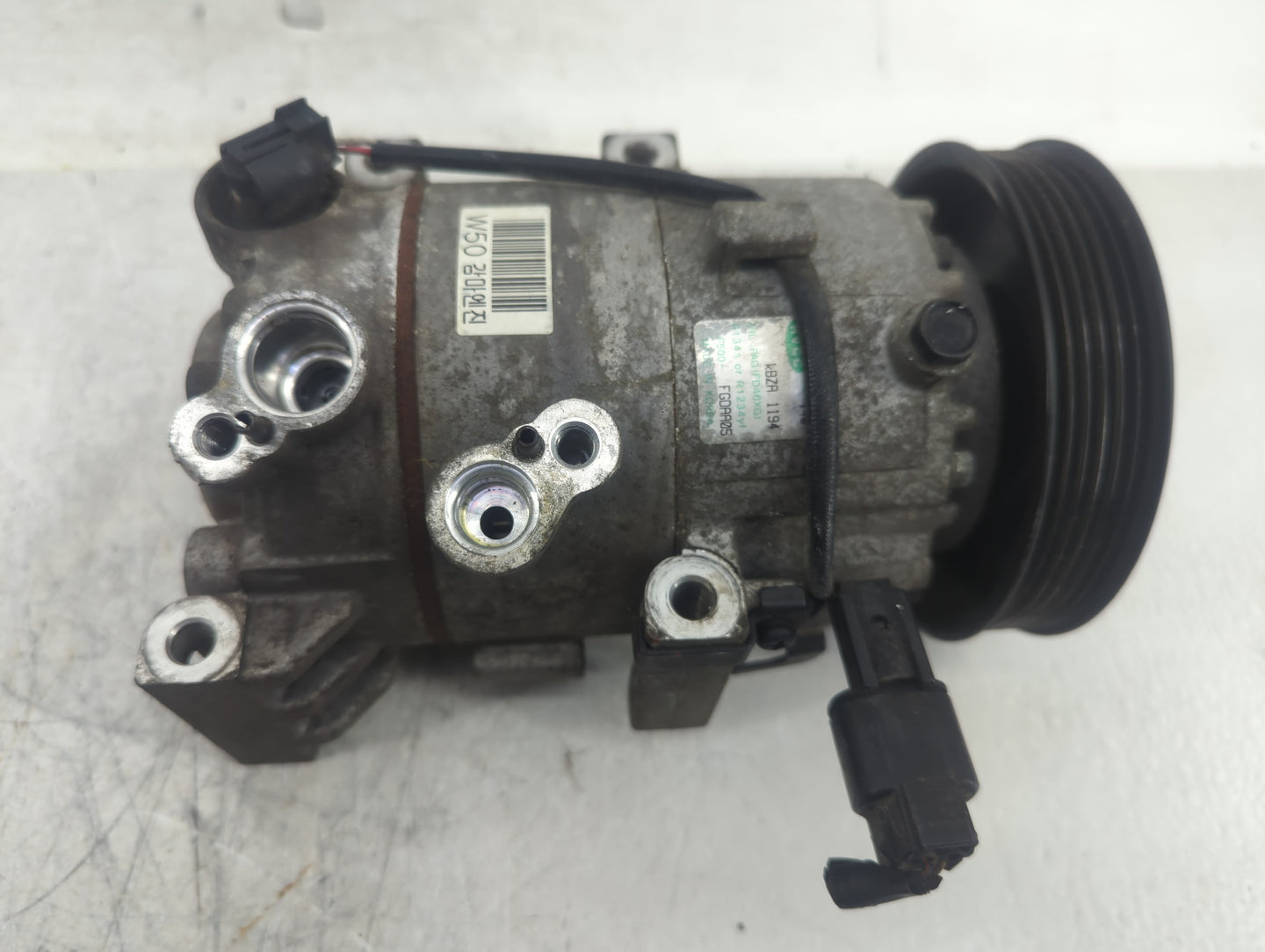 2014-2019 Kia Soul Air Conditioning A/c Ac Compressor Oem - Oemusedautoparts1.com