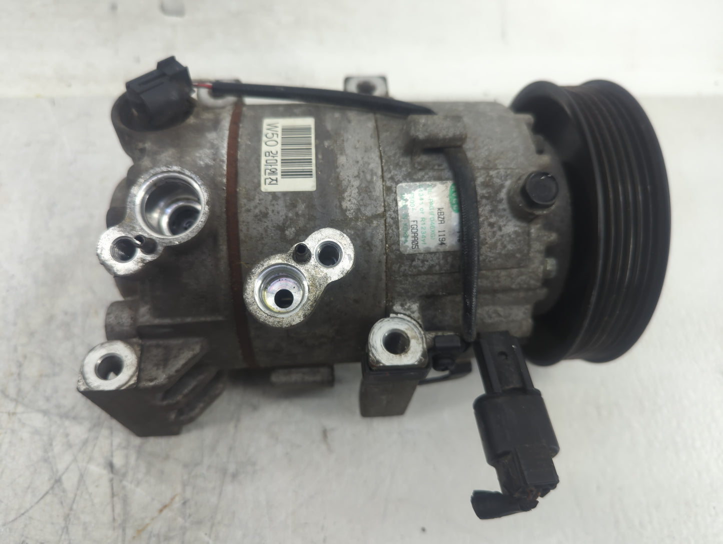 2014-2019 Kia Soul Air Conditioning A/c Ac Compressor Oem - Oemusedautoparts1.com