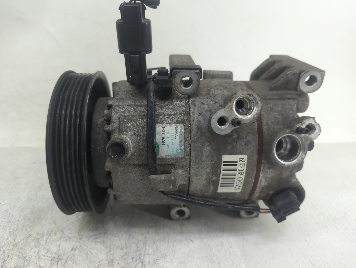 2014-2019 Kia Soul Air Conditioning A/c Ac Compressor Oem - Oemusedautoparts1.com