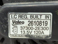 2012-2015 Kia Soul Alternator Replacement Generator Charging Assembly Engine OEM P/N:2610819 37300-2E300 Fits OEM Used Auto 