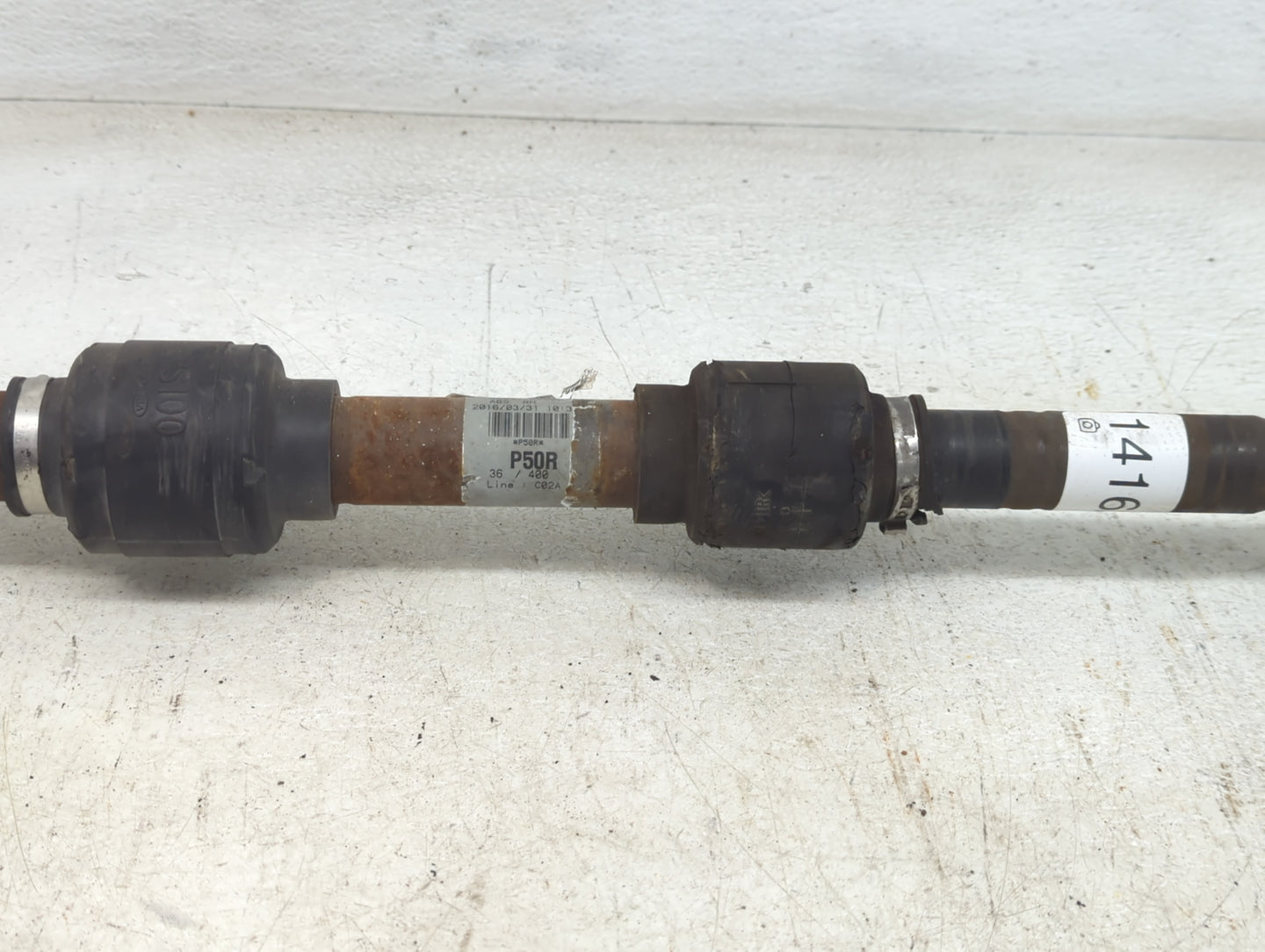 2014-2019 Kia Soul Axle Shaft Front Driver Cv C/v - Oemusedautoparts1.com