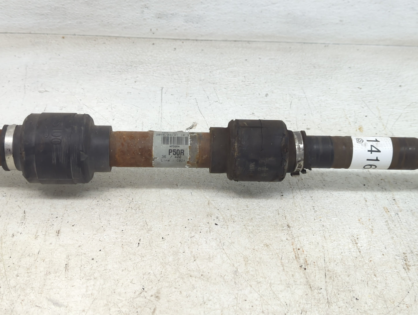 2014-2019 Kia Soul Axle Shaft Front Driver Cv C/v - Oemusedautoparts1.com
