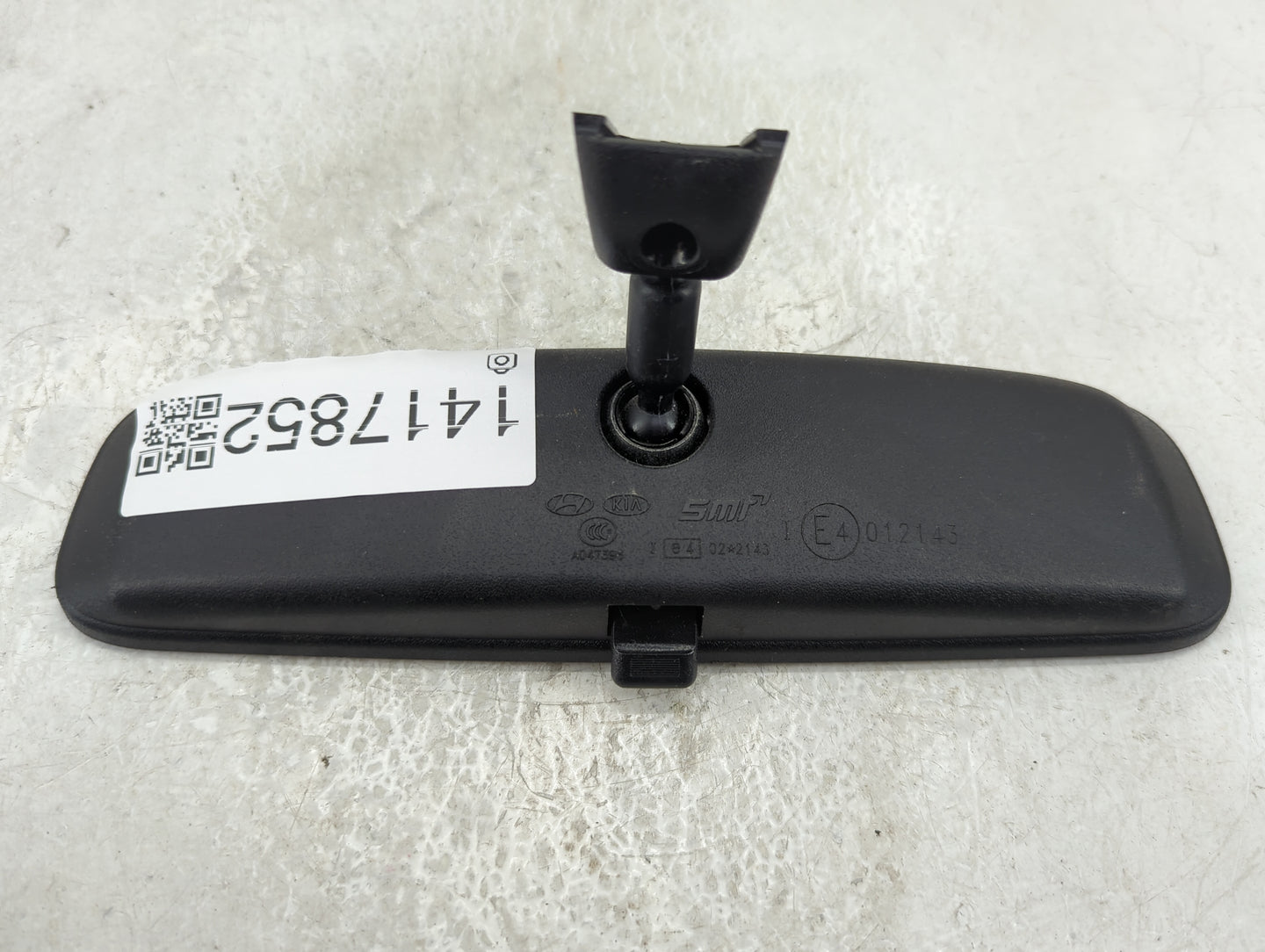 2010-2021 Kia Soul Interior Rear View Mirror Replacement OEM P/N:A047395 Fits OEM Used Auto Parts - Oemusedautoparts1.com