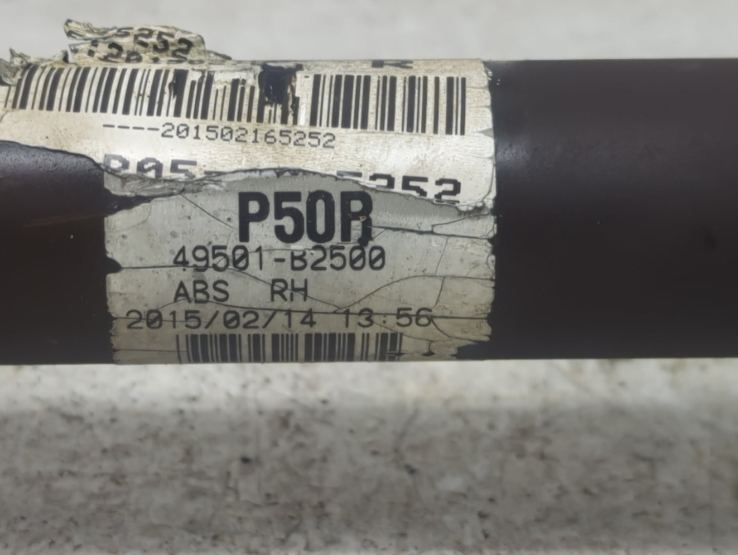 2014-2019 Kia Soul Axle Shaft Front Passenger Cv C/v - Oemusedautoparts1.com