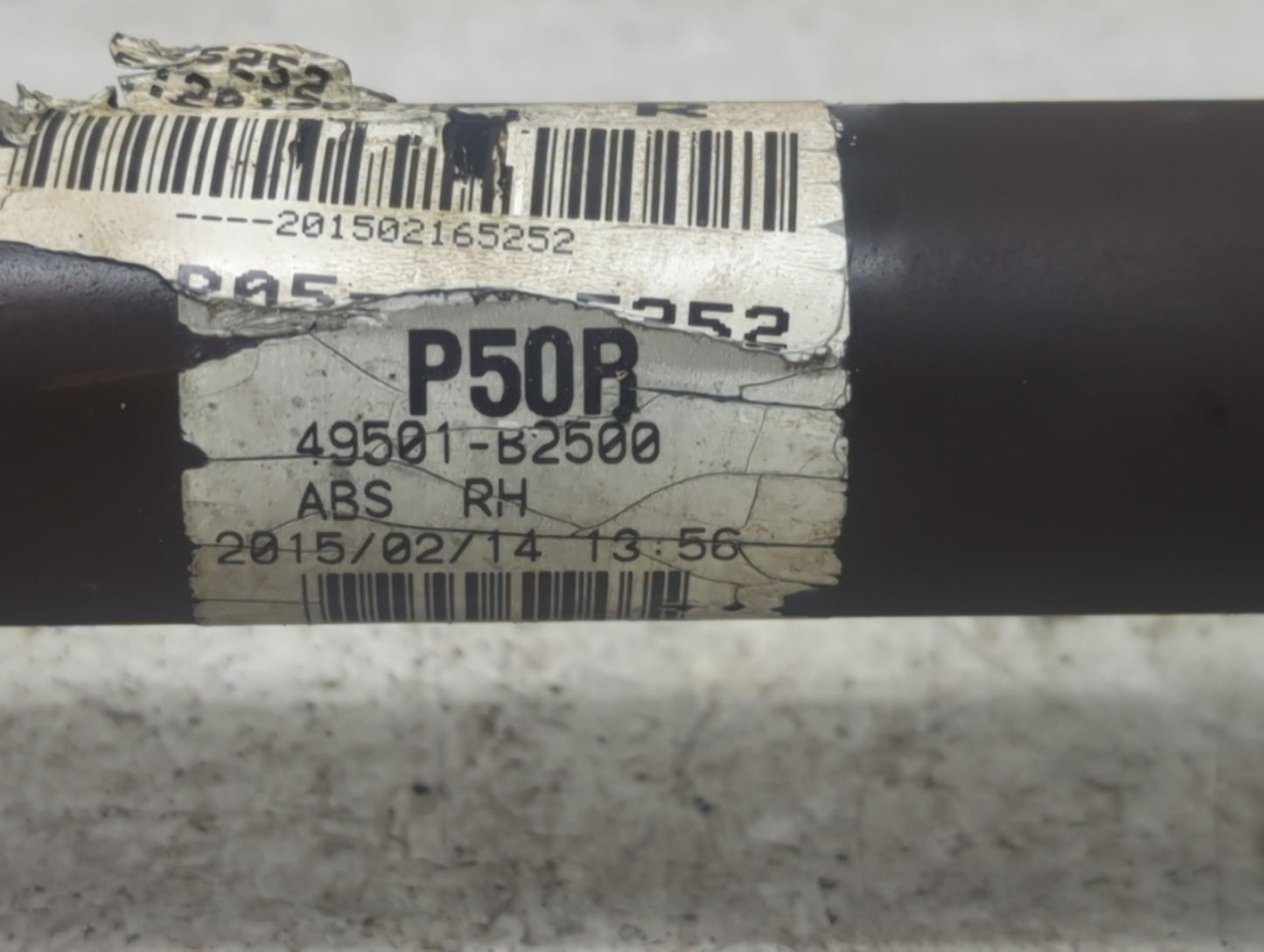 2014-2019 Kia Soul Axle Shaft Front Passenger Cv C/v - Oemusedautoparts1.com