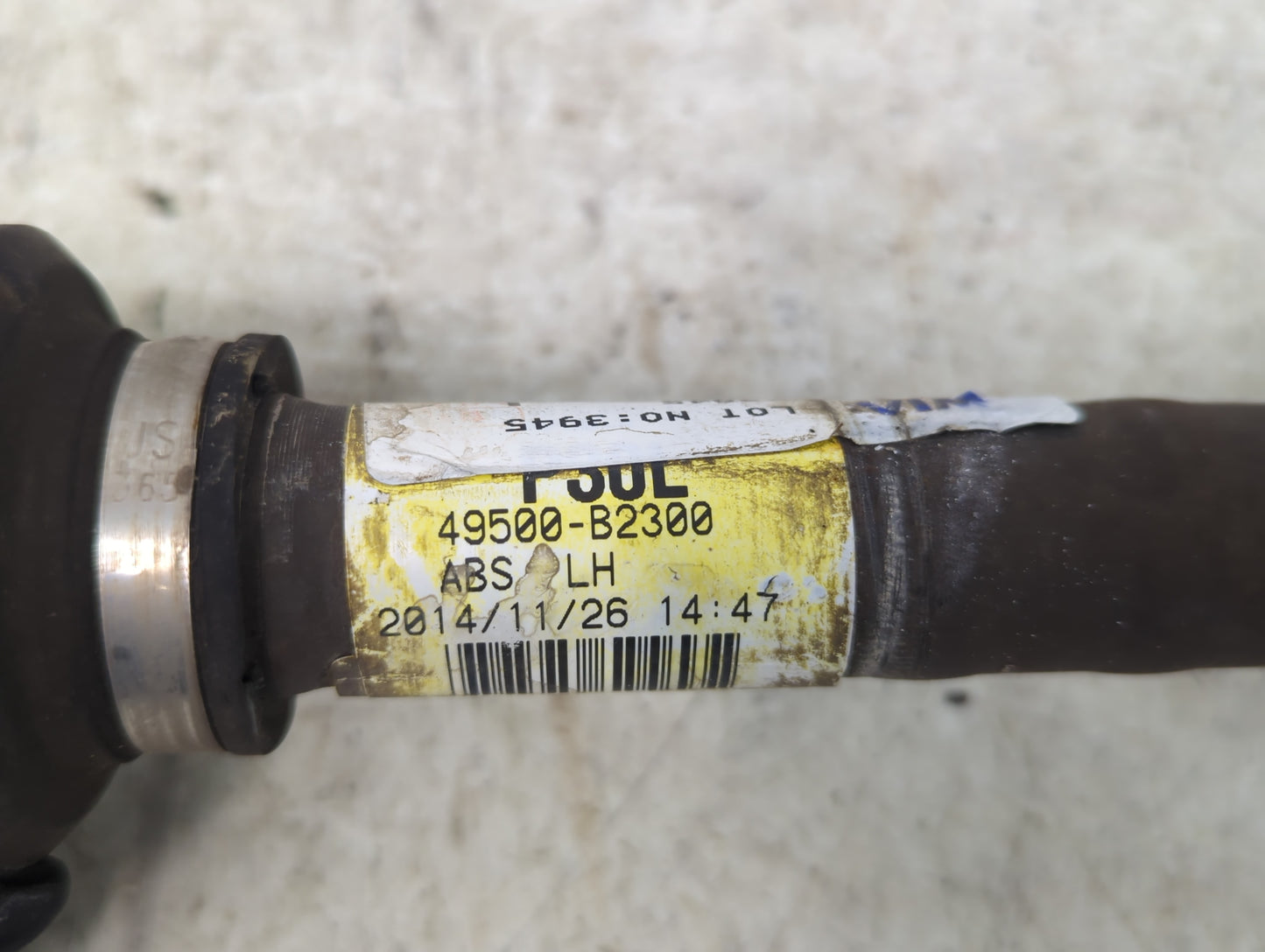 2014-2019 Kia Soul Axle Shaft Front Driver Cv C/v - Oemusedautoparts1.com