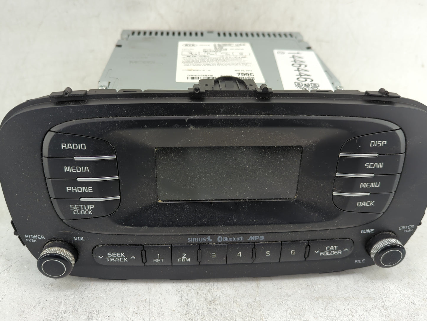 2014-2016 Kia Soul Radio AM FM Cd Player Receiver Replacement P/N:96170-B2090CA AM1A0B2AN, TQ8-AM1A0B2AN Fits Fits 2014 2015