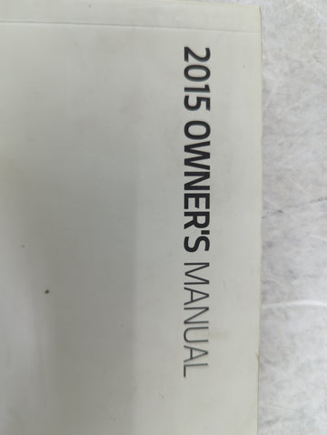 2015 Kia Soul Owners Manual Book Guide P/N:FB20-EU46A OEM Used Auto Parts