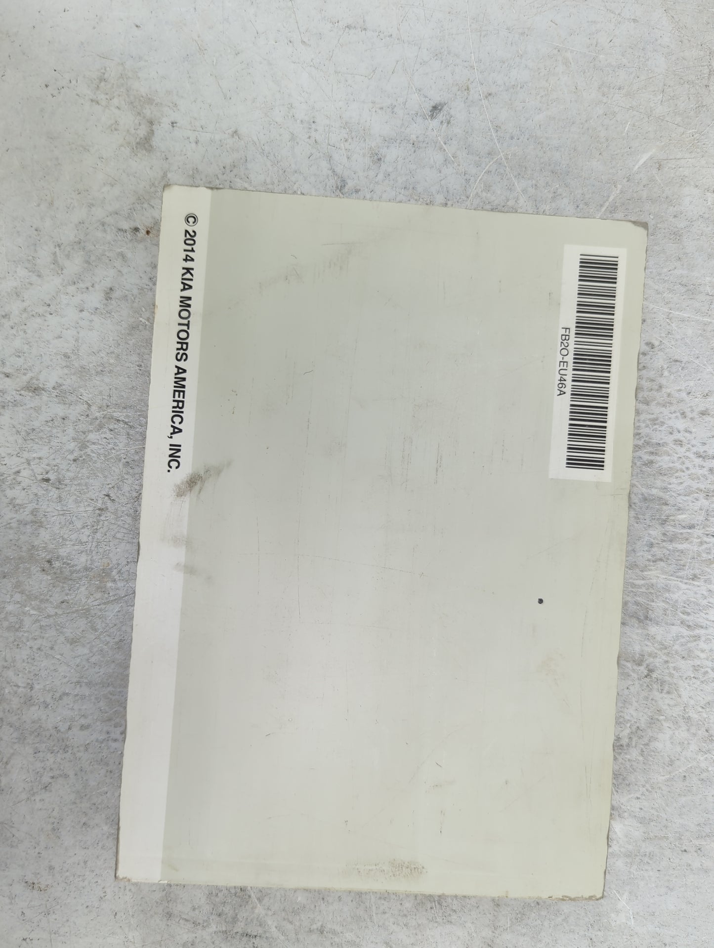2015 Kia Soul Owners Manual Book Guide P/N:FB20-EU46A OEM Used Auto Parts - Oemusedautoparts1.com