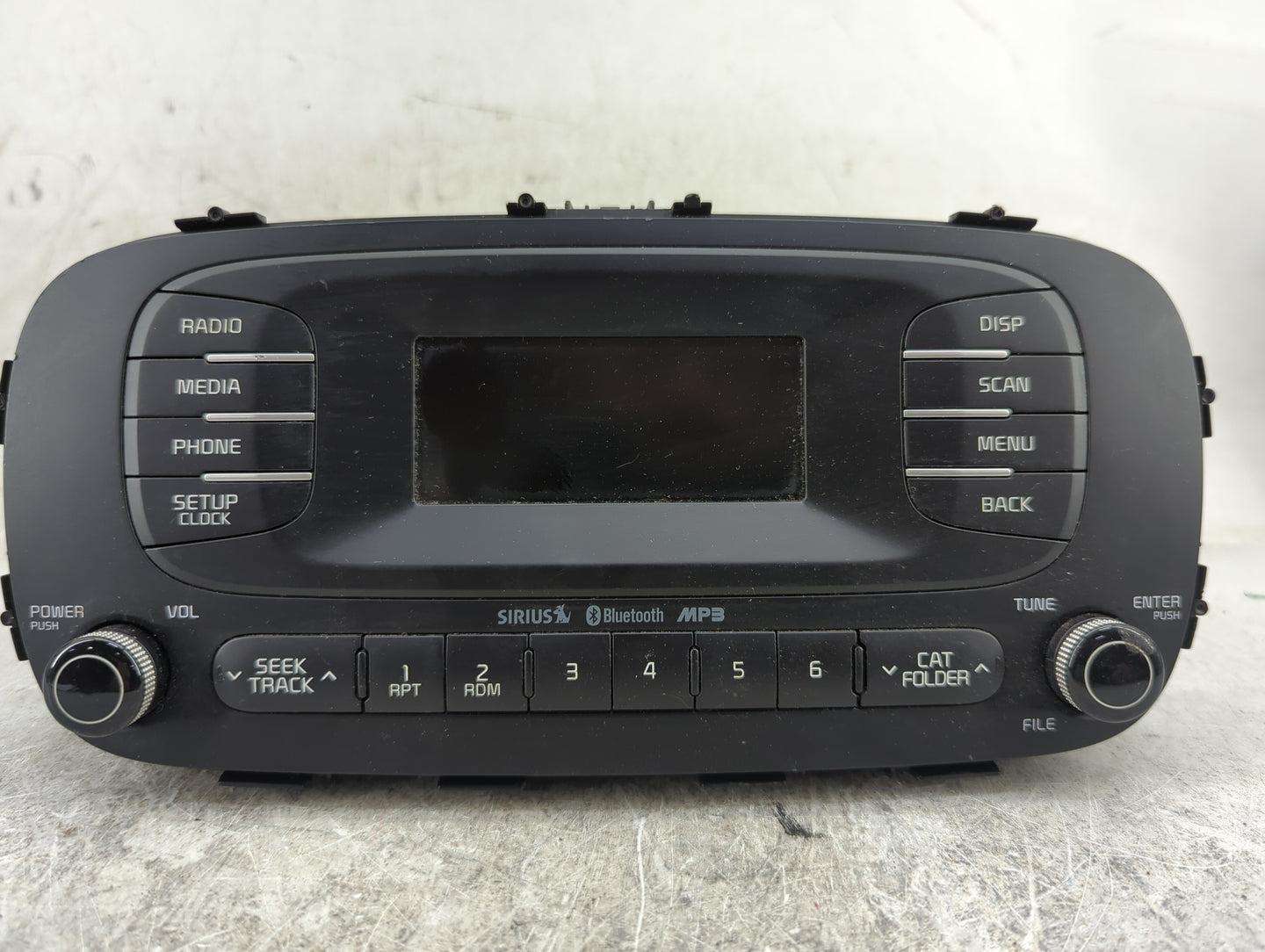 2014-2016 Kia Soul Radio AM FM Cd Player Receiver Replacement Fits Fits 2014 2015 2016 OEM Used Auto Parts - Oemusedautopart