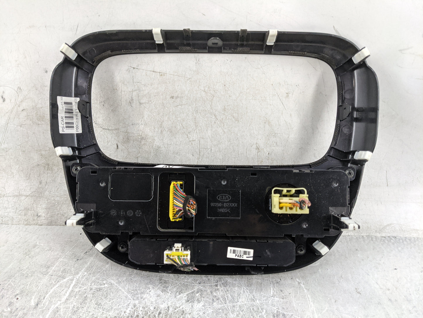 2014-2016 Kia Soul Climate Control Module Temperature AC/Heater Replacement P/N:97250-B2XXX 97250-B2AS0ASB Fits OEM Used Aut