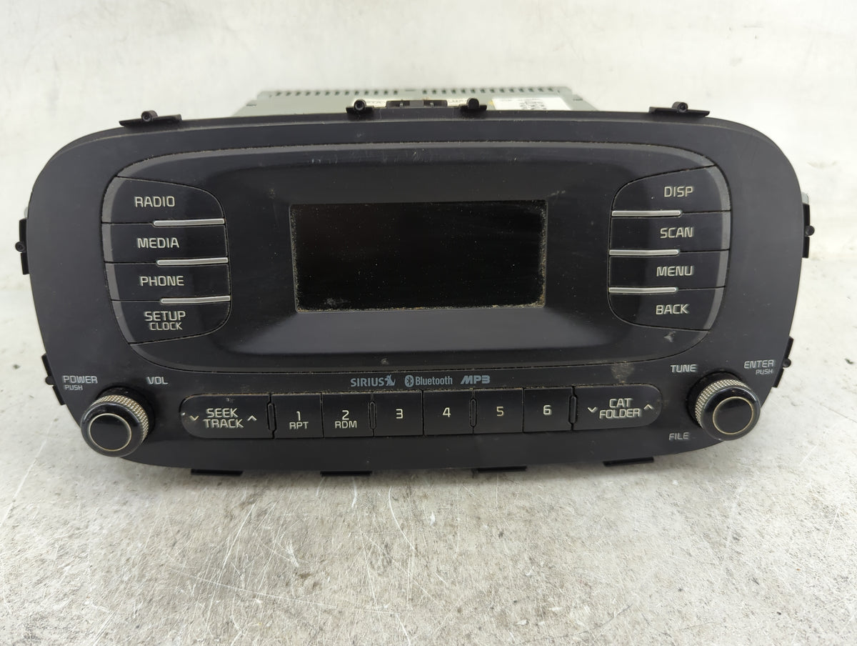 2014-2016 Kia Soul Radio AM FM Cd Player Receiver Replacement P/N:709CU7VF309492N S175532, 709C Fits Fits 2014 2015 2016 OEM