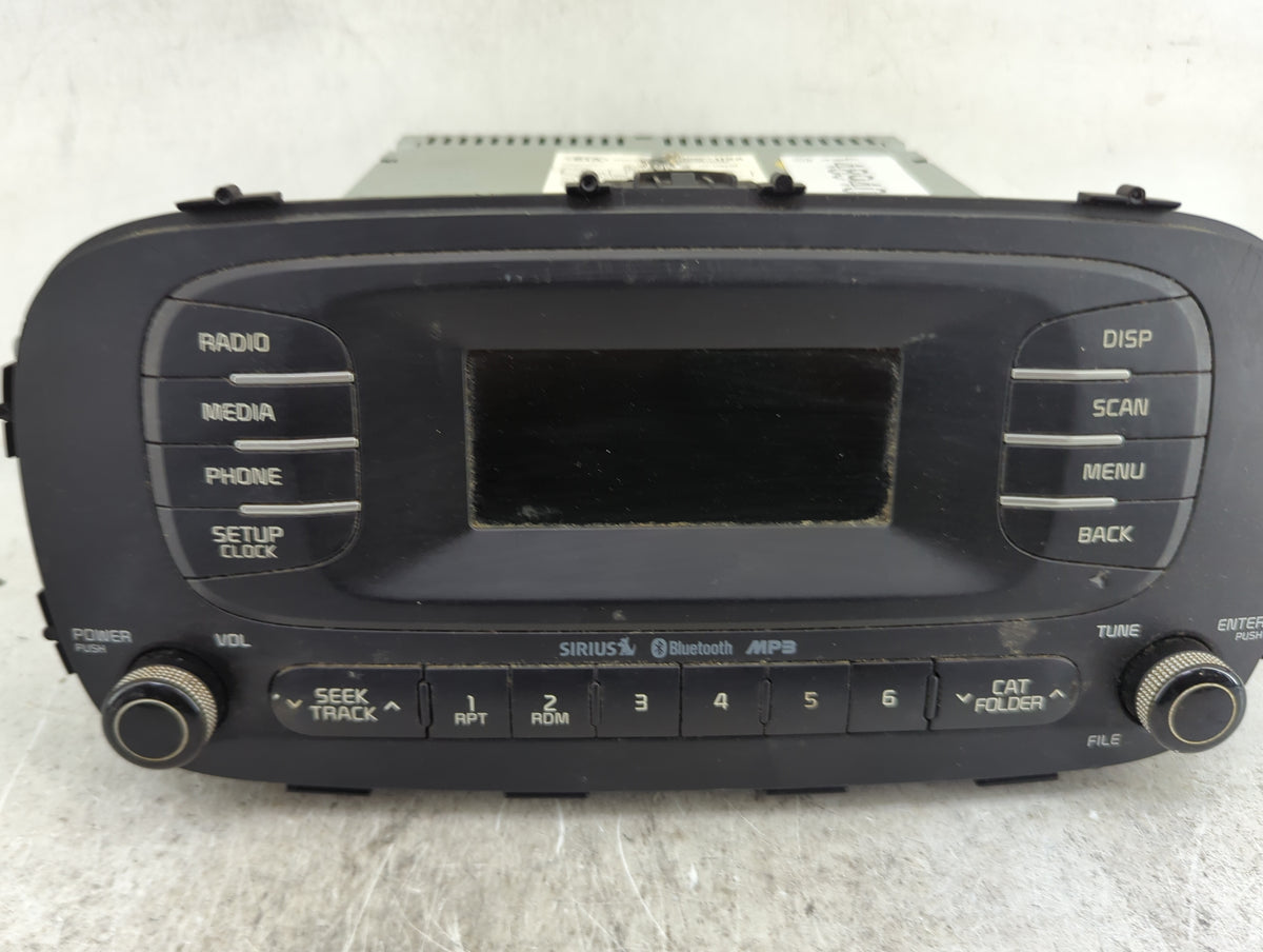 2014-2016 Kia Soul Radio AM FM Cd Player Receiver Replacement P/N:709CU7VF309492N S175532, 709C Fits Fits 2014 2015 2016 OEM