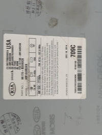 2015-2016 Kia Soul Radio AM FM Cd Player Receiver Replacement P/N:96170-B2000CA AM1A0B2AN, 96170-B2090CA Fits Fits 2015 2016