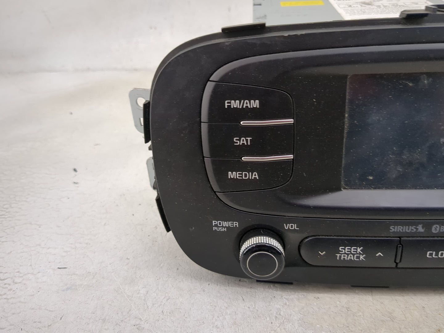 2014-2016 Kia Soul Radio AM FM Cd Player Receiver Replacement P/N:96160B2020CA ACBA0B2AN Fits Fits 2014 2015 2016 OEM Used A