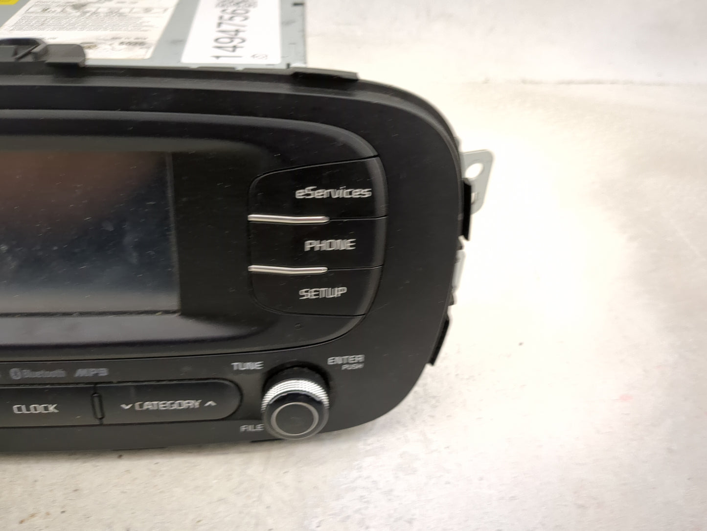 2014-2016 Kia Soul Radio AM FM Cd Player Receiver Replacement P/N:96160B2020CA ACBA0B2AN Fits Fits 2014 2015 2016 OEM Used A