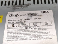 2014-2016 Kia Soul Radio AM FM Cd Player Receiver Replacement P/N:96160B2020CA ACBA0B2AN Fits Fits 2014 2015 2016 OEM Used A