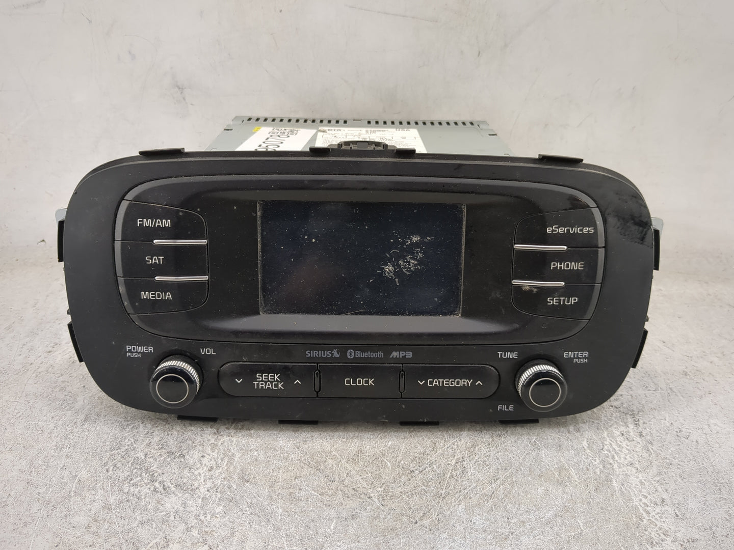 2014-2016 Kia Soul Radio AM FM Cd Player Receiver Replacement P/N:96160B2020CA ACBA0B2AN Fits Fits 2014 2015 2016 OEM Used A