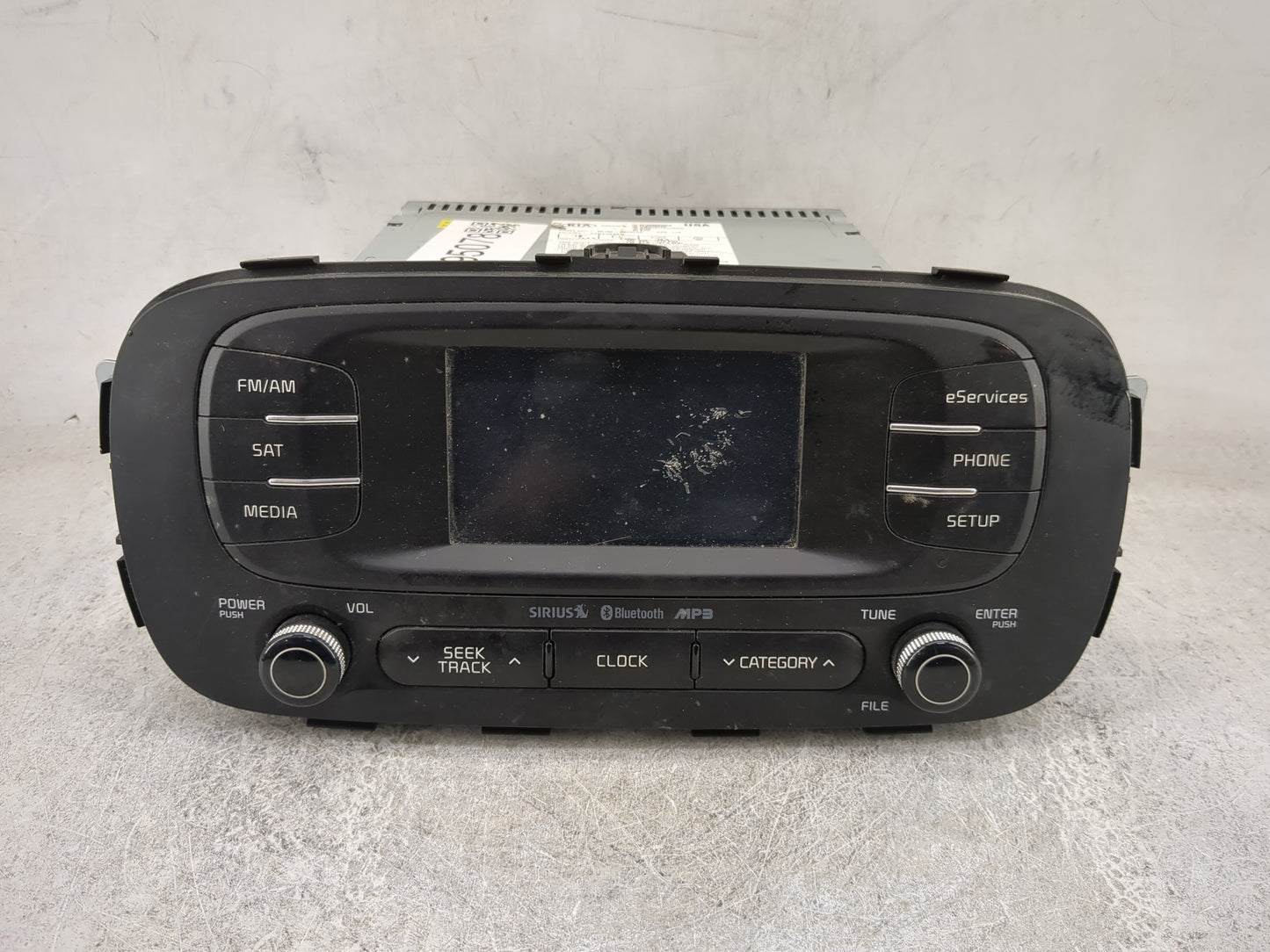 2014-2016 Kia Soul Radio AM FM Cd Player Receiver Replacement P/N:96160B2020CA ACBA0B2AN Fits Fits 2014 2015 2016 OEM Used A