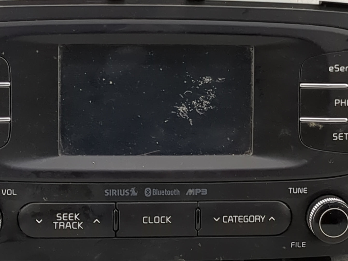 2014-2016 Kia Soul Radio AM FM Cd Player Receiver Replacement P/N:96160B2020CA ACBA0B2AN Fits Fits 2014 2015 2016 OEM Used A
