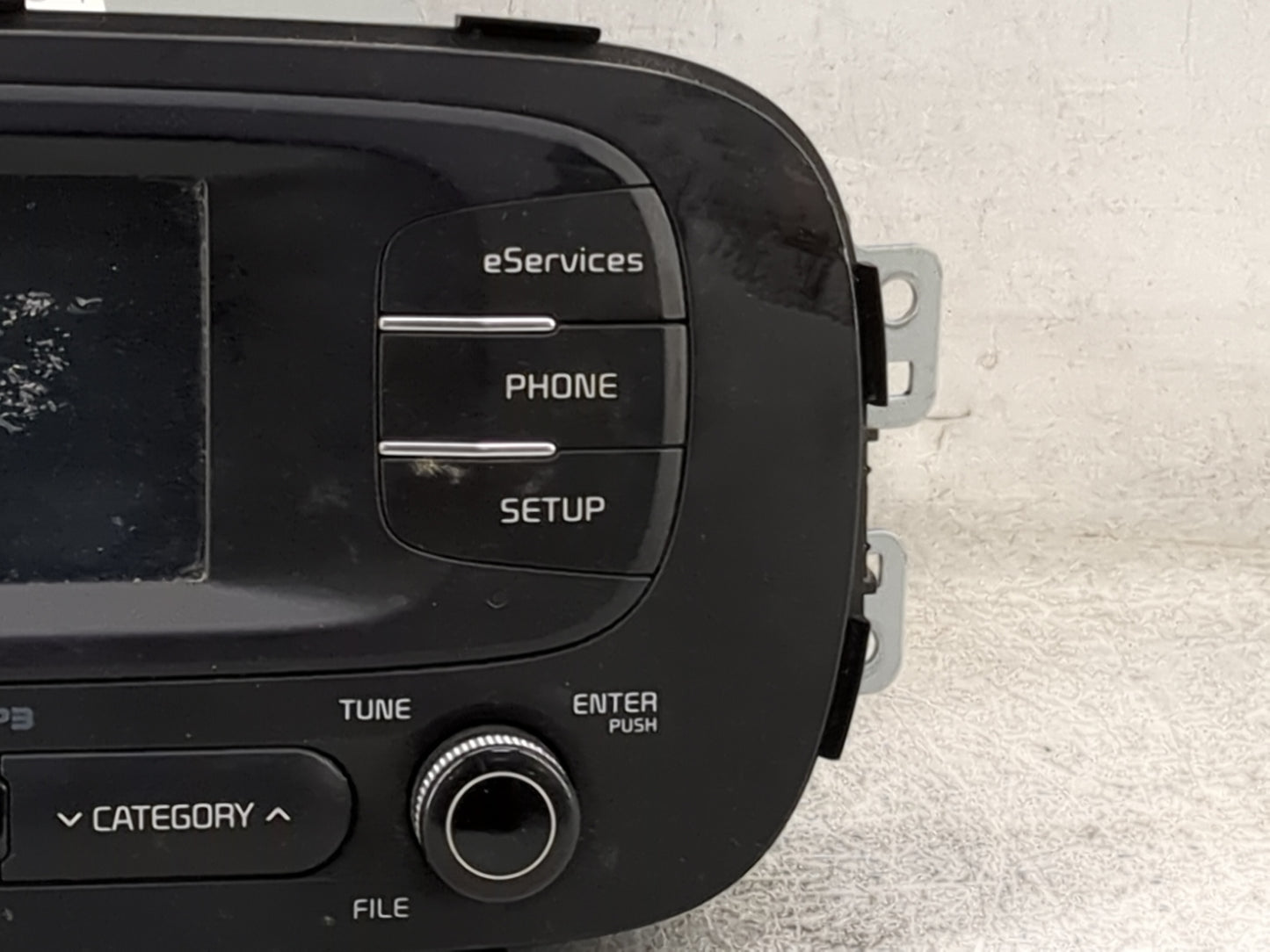 2014-2016 Kia Soul Radio AM FM Cd Player Receiver Replacement P/N:96160B2020CA ACBA0B2AN Fits Fits 2014 2015 2016 OEM Used A