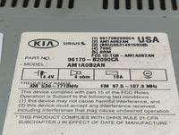 2015-2016 Kia Soul Radio AM FM Cd Player Receiver Replacement P/N:96170-B2090CA AM1A0B2AN, TQ8-AM1A0B2AN Fits Fits 2015 2016