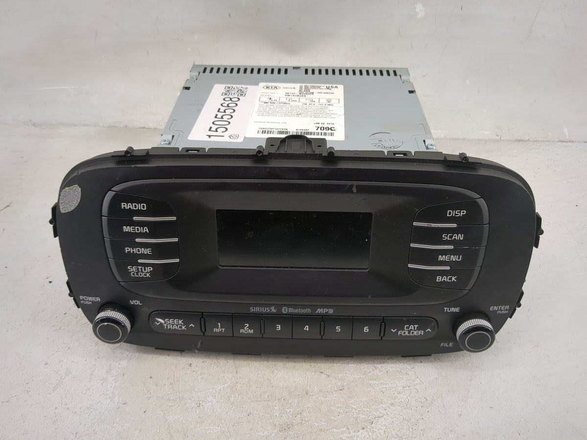 2014-2016 Kia Soul Radio AM FM Cd Player Receiver Replacement P/N:96170B2090CA AM1A0B2AN, TQ8-AM1A0B2AN Fits Fits 2014 2015 