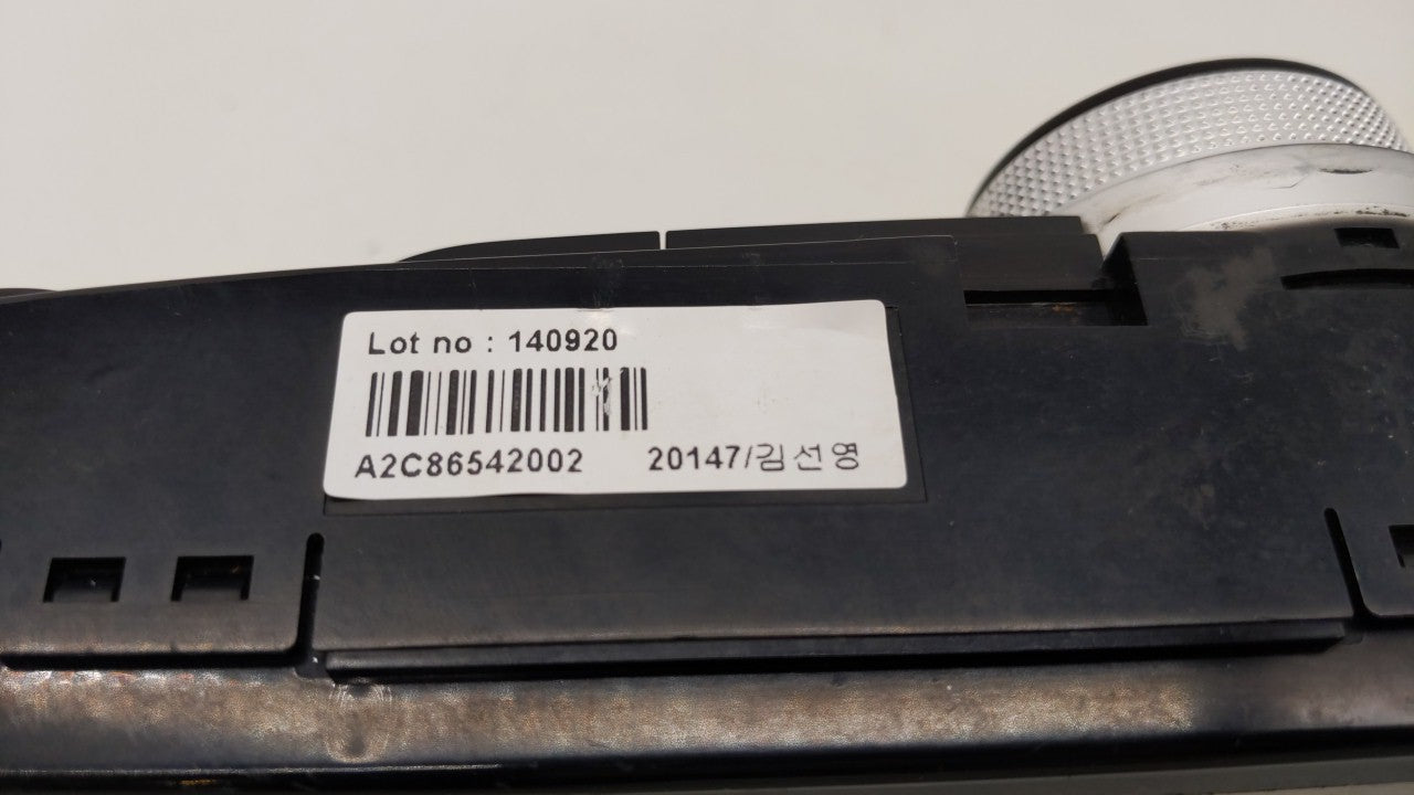 2014-2016 Kia Soul Climate Control Module Temperature AC/Heater Replacement P/N:97250-B2GQ0CA 97250-B2XXX Fits Fits 2014 201