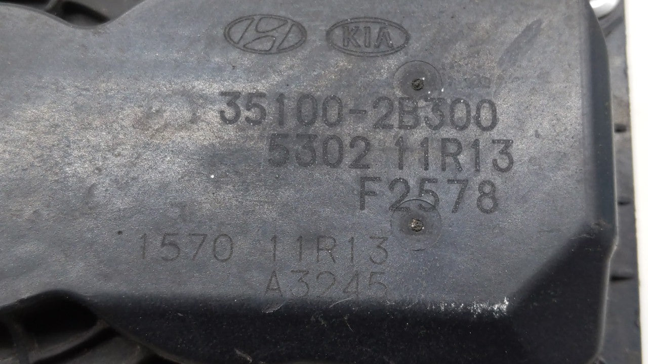 2012-2019 Kia Soul Throttle Body P/N:5302-1S02 35100-2B300 Fits Fits 2012 2013 2014 2015 2016 2017 2018 2019 OEM Used Auto P